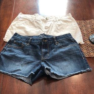 Old Navy diva cutoff shorts
